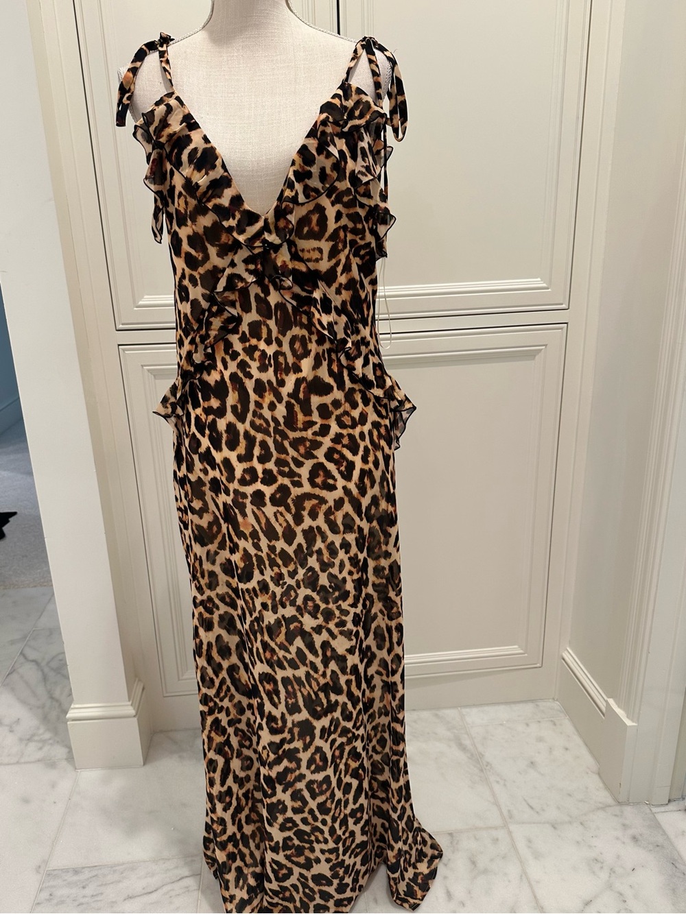 Steve Madden leopard long dress